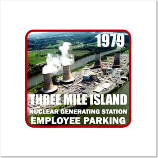 Three Mile Island Parking Permit from 1979 Posters and Art